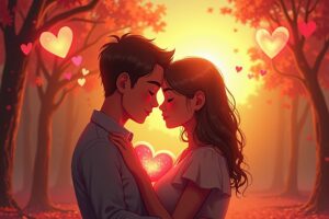 Liebevolle Gedanken, die dein Herz berühren